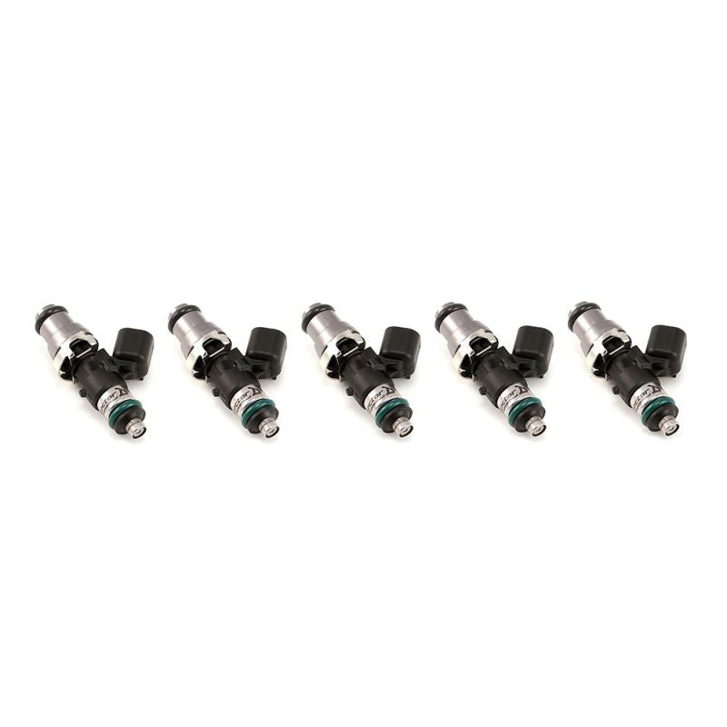 ID1300-XDS fuel injectors set of 5 for 48mm, 14mm Adapter Top, 14mm Lower O-Ring, sold by Tuned By Shawn