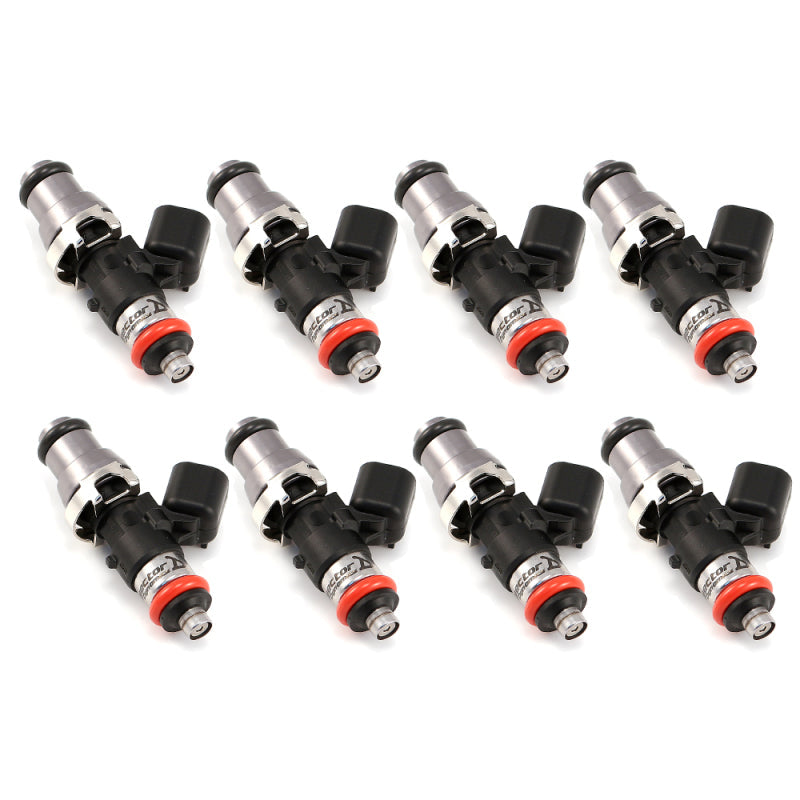 ID1300-XDS fuel injectors set of 8 for 48mm, 14mm Adapter Top, 15mm Lower O-Ring, sold by Tuned By Shawn