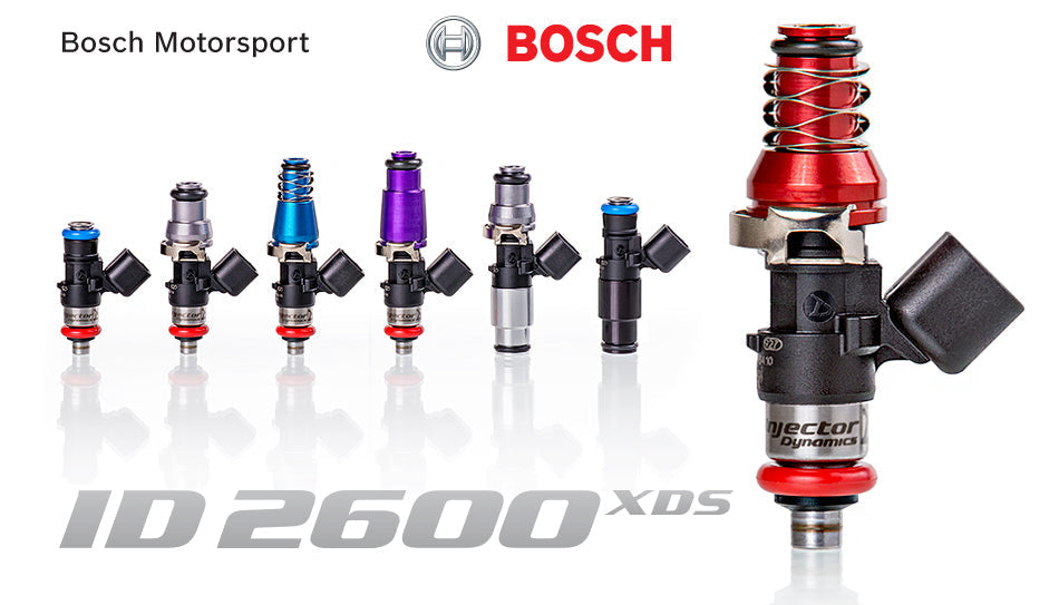 ID2600-XDS fuel injectors set of 2 for 1979-1984 Mazda RX-7, sold by Tuned By Shawn