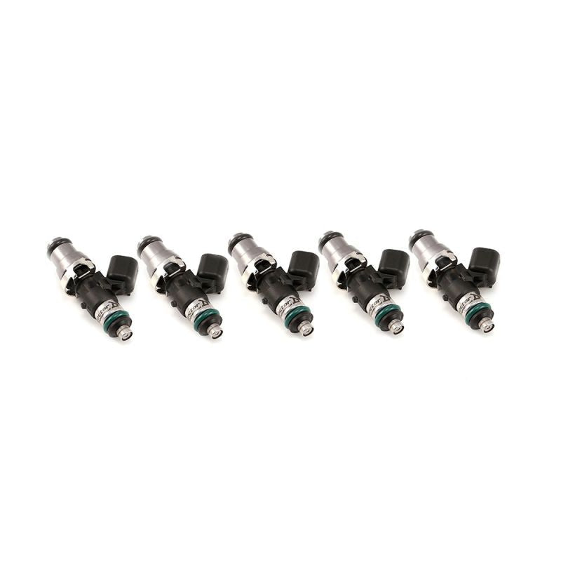 ID2600-XDS fuel injectors set of 5 for 48mm, 14mm Adapter Top, 14mm Lower O-Ring, sold by Tuned By Shawn