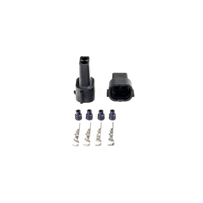 Injector Dynamics Denso Male Connector Kit for Injector Dynamics injectors, universal fitment, sold by Tuned By Shawn