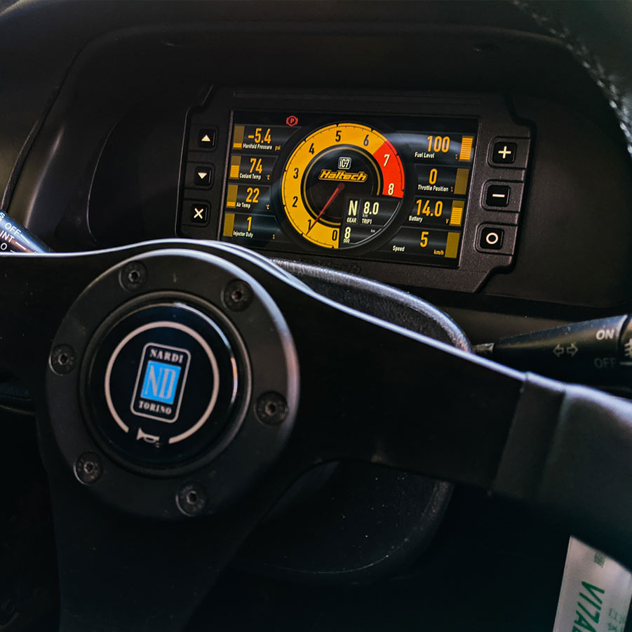 Toyota Chaser JZX90 1992-1996 Haltech iC-7 / uC-10 dash mount by Mako Motorsport
