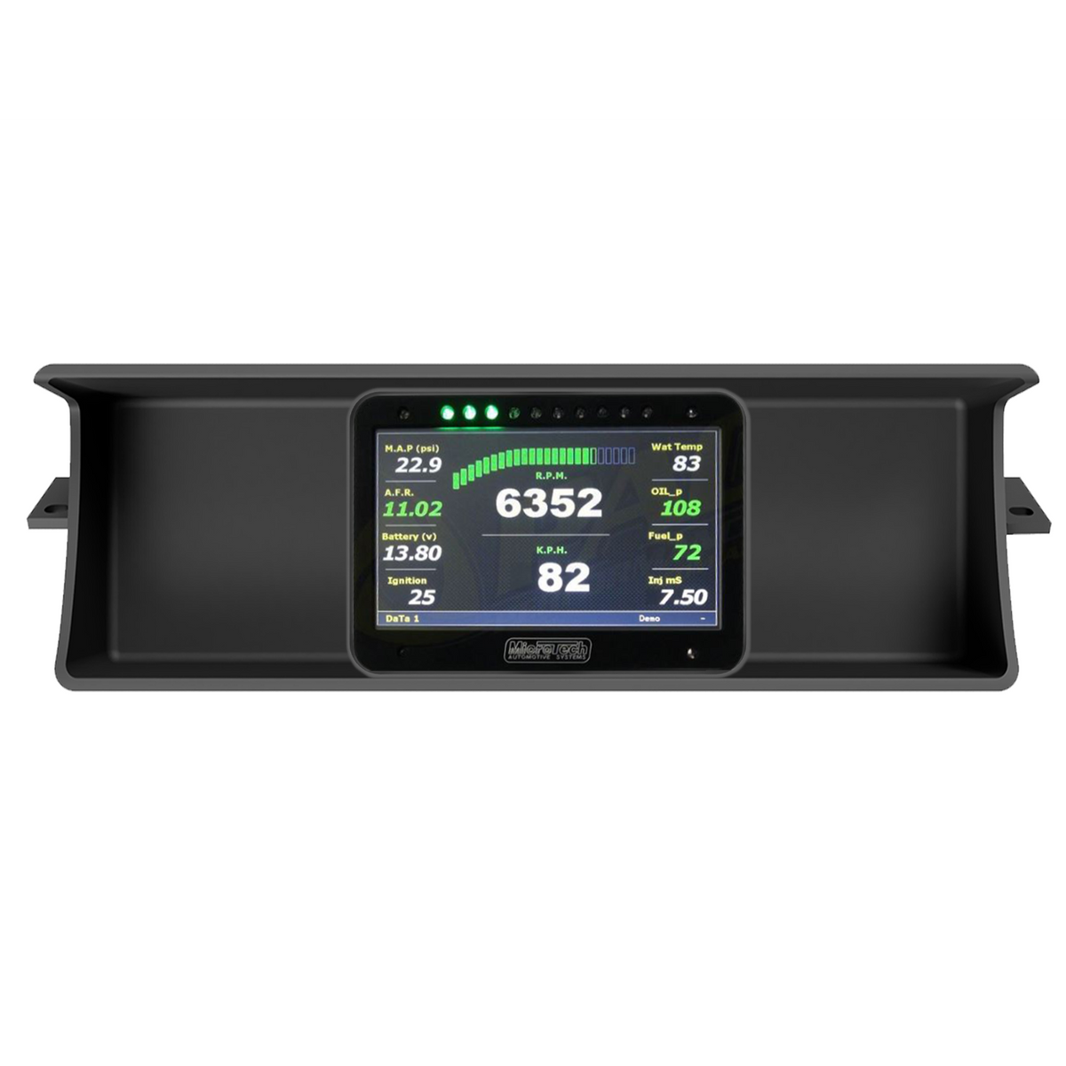 Holden Commodore VL 1986-1988 Haltech iC-7 / uC-10 dash mount by Mako Motorsport