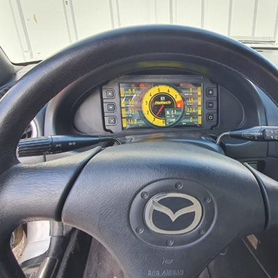 Mazda MX-5 Miata NA / NB 1989-2005 Haltech iC-7 / uC-10 dash mount by Mako Motorsport