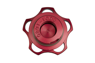 Oil Cap - Notch - LS - Red