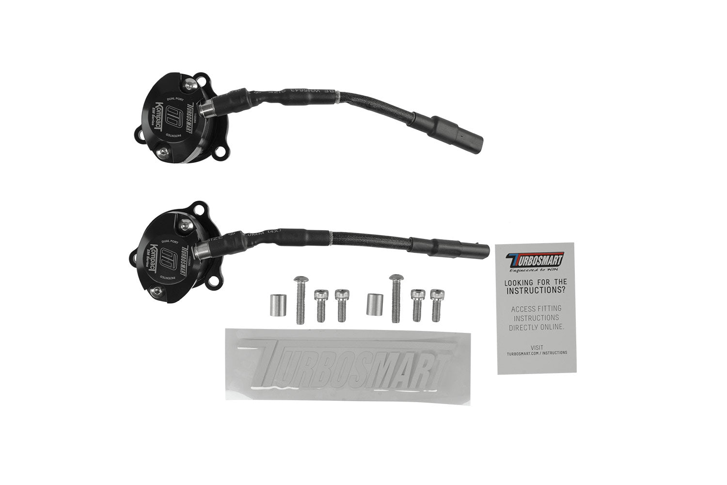 BOV Kompact EM Dual Port VR32 - Suits 3.0 Hurricane (SO & HO)