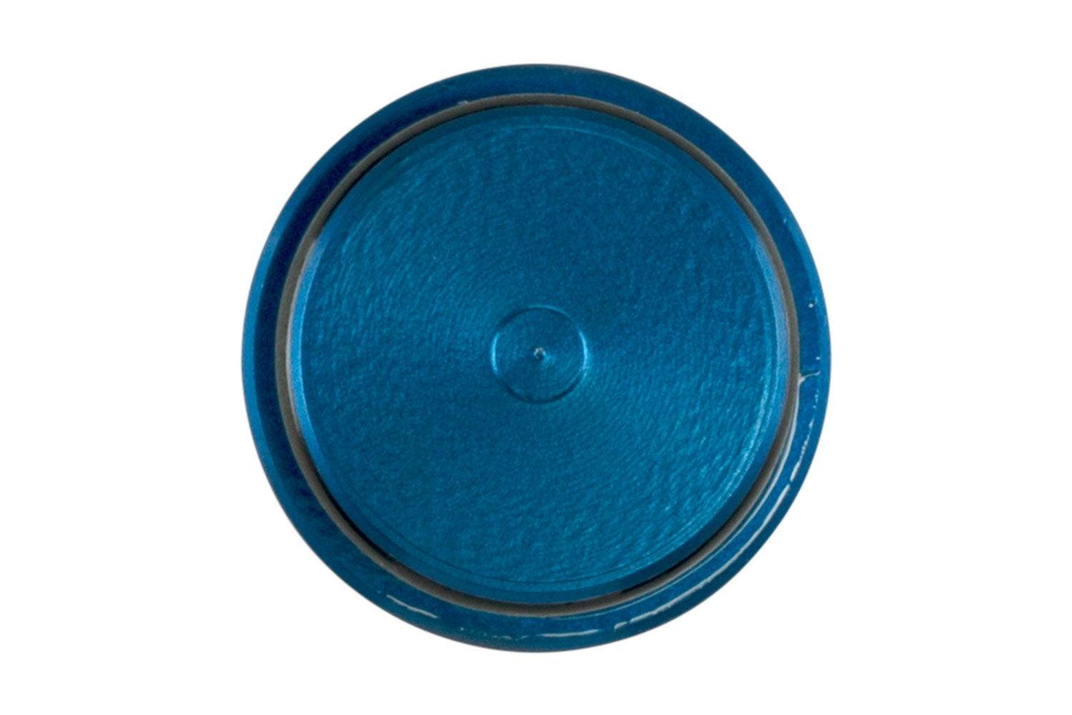 Oil Cap Insert - Blank - Blue