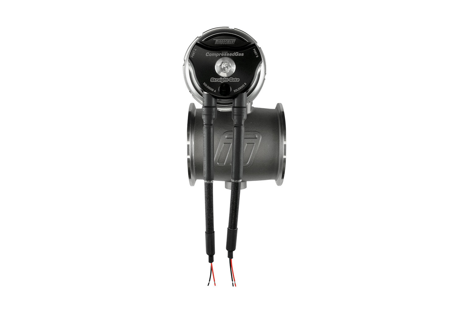 Compressed Gas (CO2) StraightGate76 - Inbuilt Solenoids - 7PSI Black (Control In Cap CO2 Boost Control)