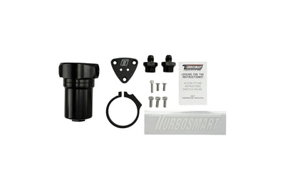 Fuel Filter Canister 10um 6AN Black