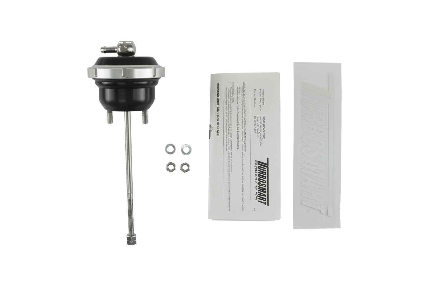 IWG75 Wastegate Actuator Suit Ford Fiesta ST 1.6L Ecoboost 14psi - Black