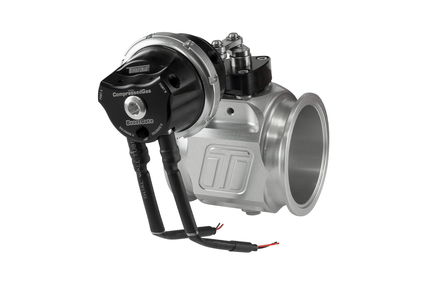 Compressed Gas BoostGate76 7PSI Black - Inbuilt Solenoids  (Control In Cap CO2 Boost Control)