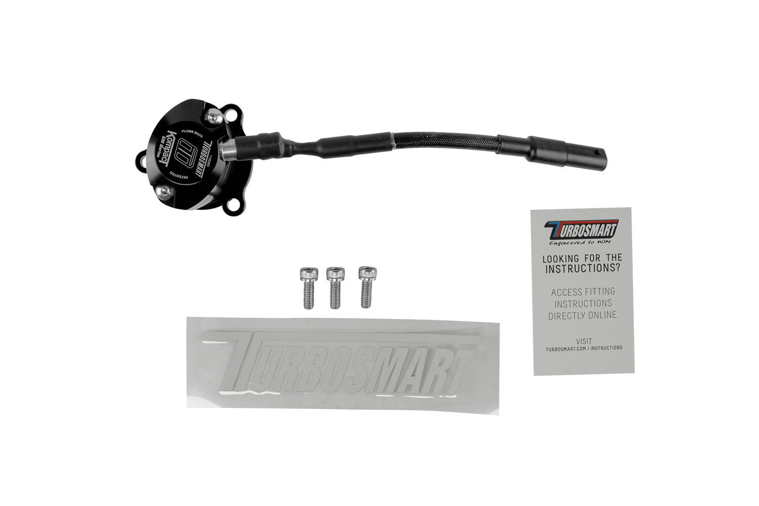 BOV Kompact EM Plumback VR34 - Jeep JL Wrangler w/ 2.0T from 2024-Current