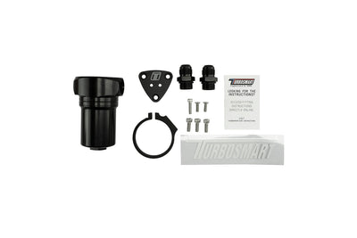 Fuel Filter Canister 10um 10AN Black