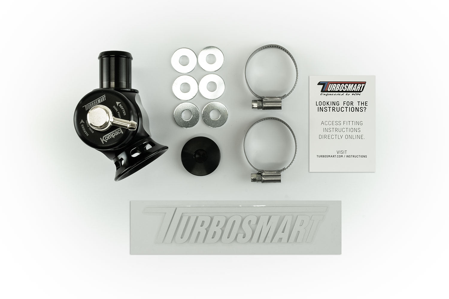 Kompact Dual Port Blow Off Valve suit 25mm Inlet Fitting