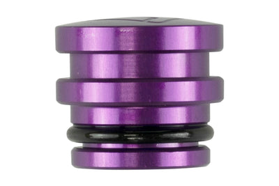 Oil Cap Insert - Blank - Purple