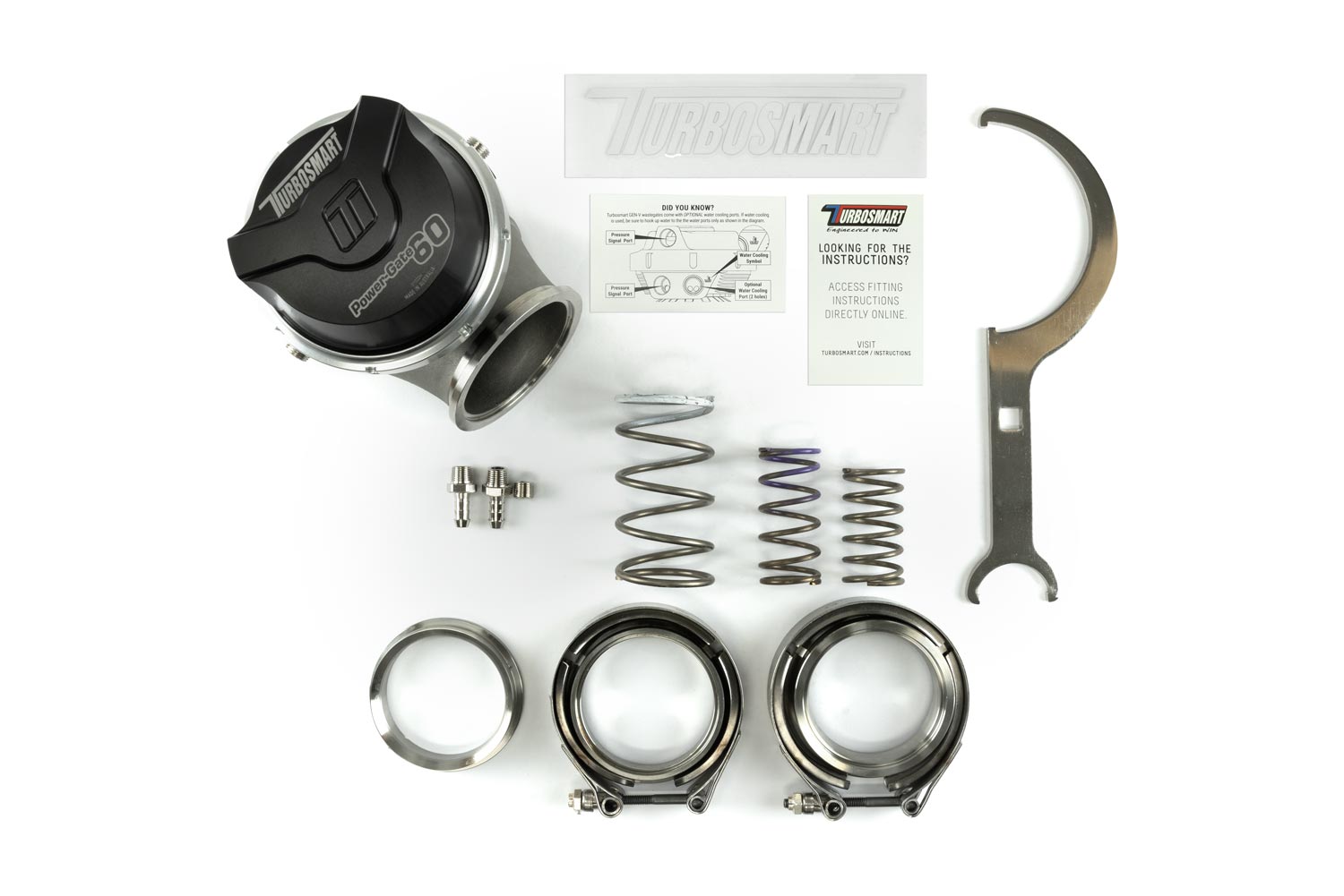 GenV PowerGate60 14psi External Wastegate (Black)