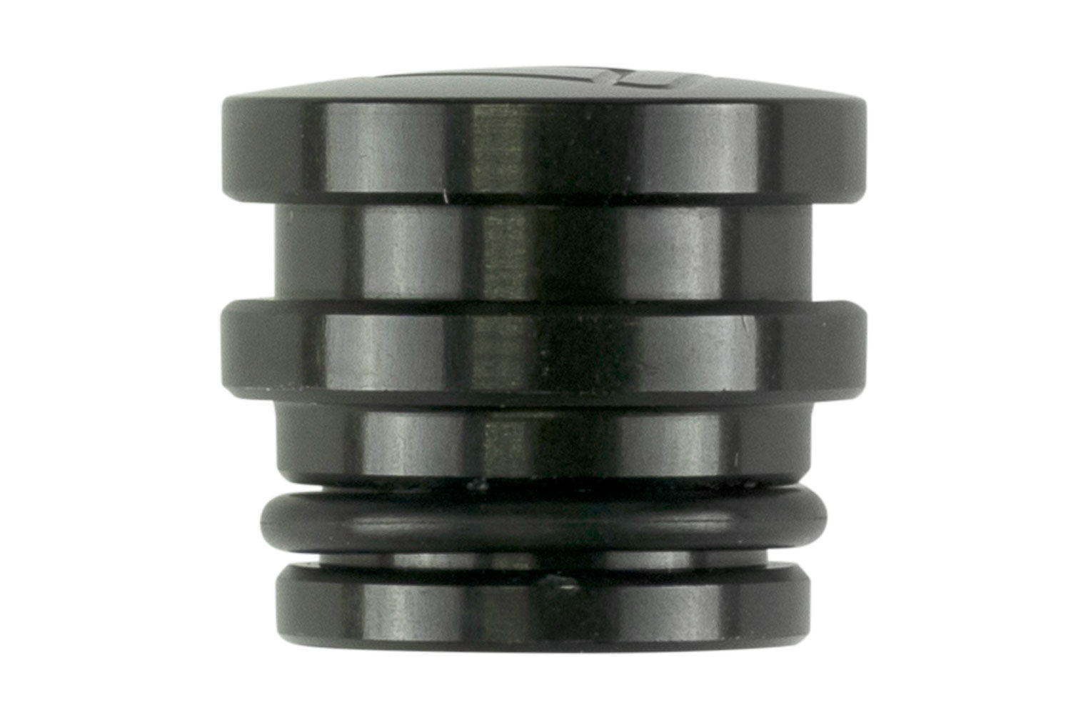 Oil Cap Insert - Blank - Black