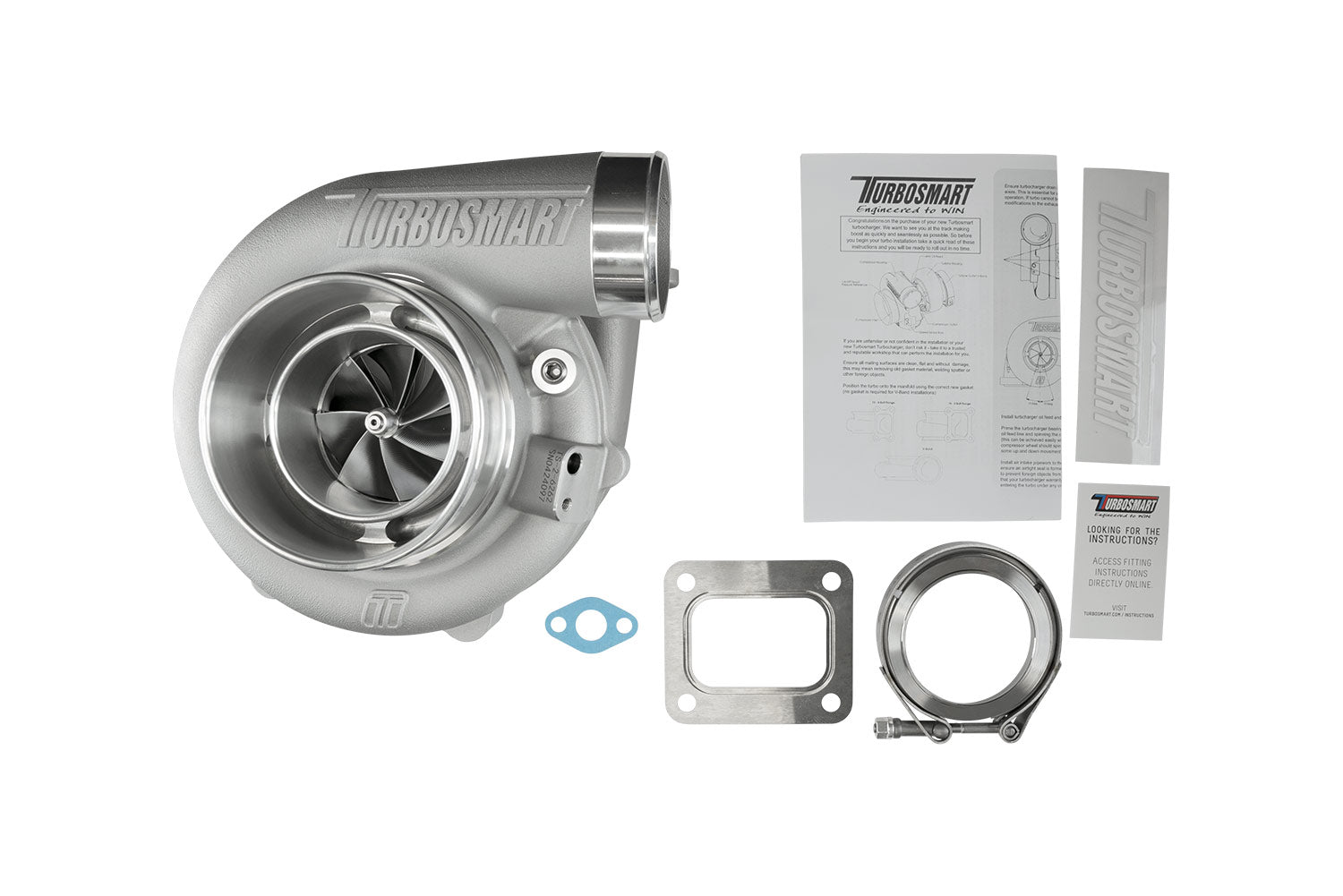 TS-2 Performance Turbocharger(Water Cooled) 6262 T4 0.82AR Externally Wastegated