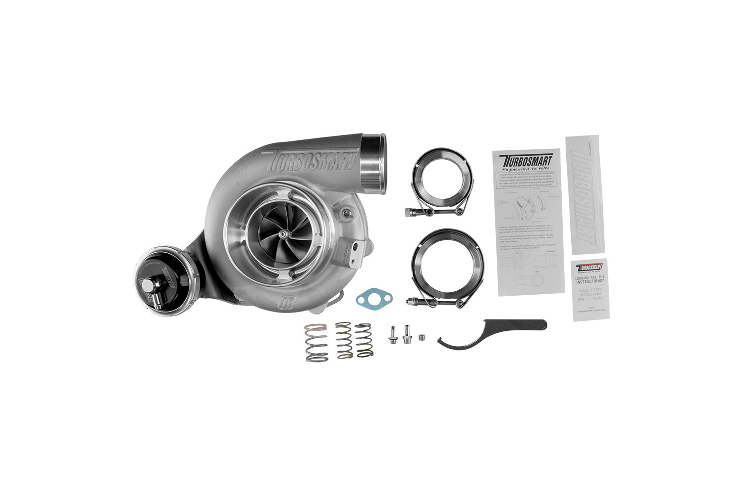 TS-1 Performance Turbocharger 6262 V-Band 0.82AR Internally Wastegated