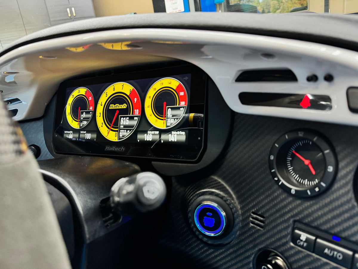 Toyota Supra Mk4 JZA80 Series 1 1993-1998 Haltech iC-7 / uC-10 dash mount by Mako Motorsport
