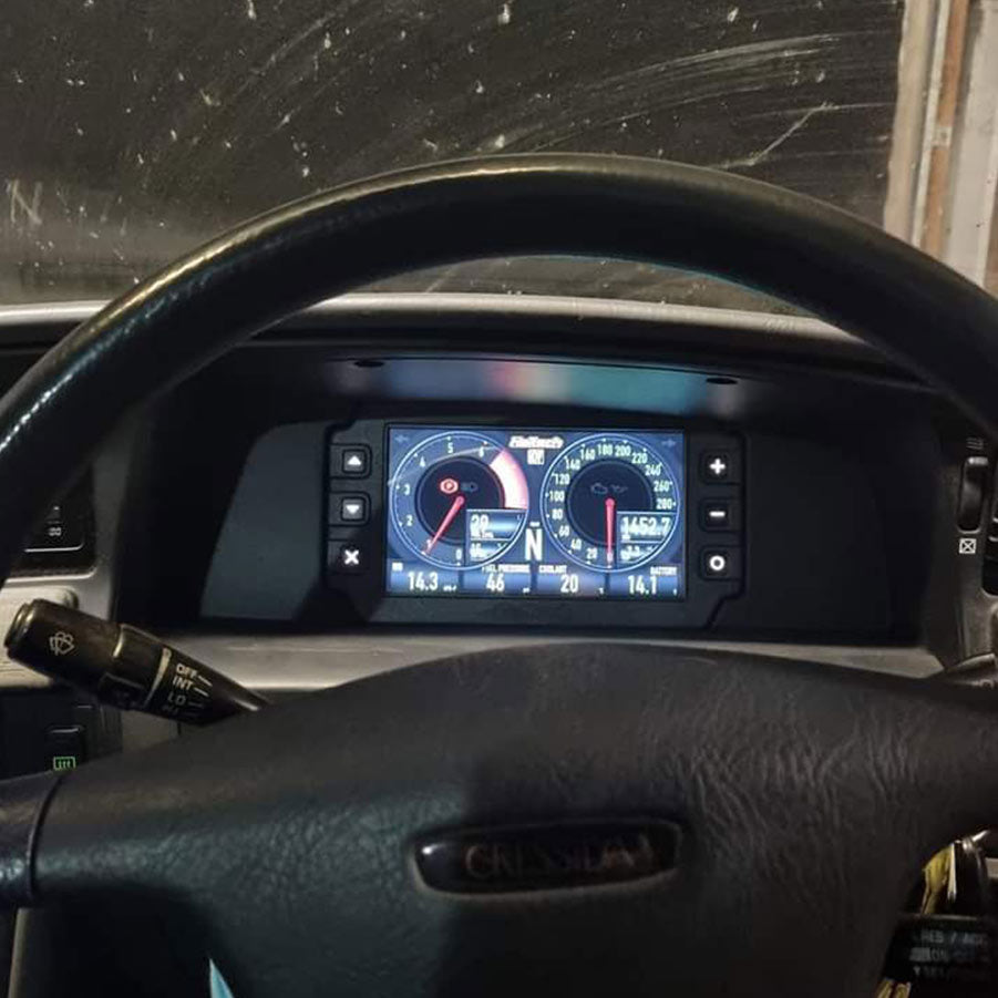 Toyota Cressida / Mark II MX83 JZX81 1988-1992 Haltech iC-7 / uC-10 dash mount by Mako Motorsport