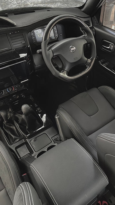 Nissan Patrol Y61 GU Series 4 ST 2004-2007 Haltech iC-7 / uC-10 dash mount by Mako Motorsport