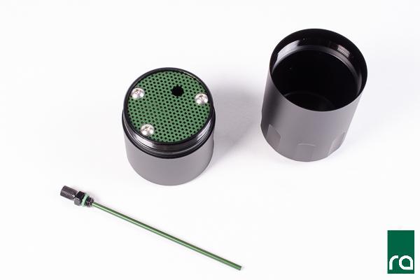 Radium 6061 catch can with stainless baffles and dipstick, sold by Tuned By Shawn