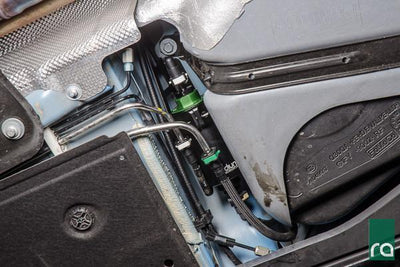 Radium serviceable filter replacing OEM Focus RS unit, Tuned By Shawn