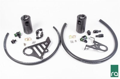 Radium Fluid Lock PCV catch can installed in Focus ST engine bay, Tuned By Shawn