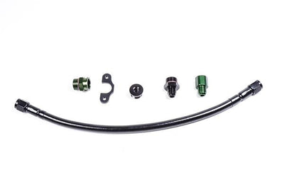 Billet Radium 4G63 fuel rail with 8AN ORB ports, Tuned By Shawn