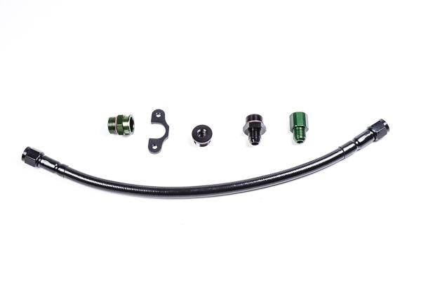 Billet Radium 4G63 fuel rail with 8AN ORB ports, Tuned By Shawn