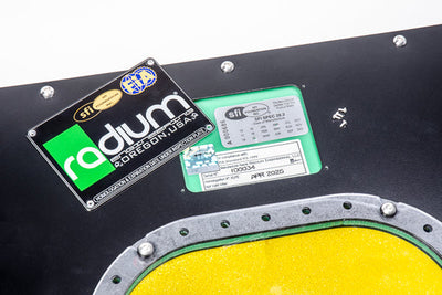 Radium fuel cell with FCST-X surge tank installed, Tuned By Shawn