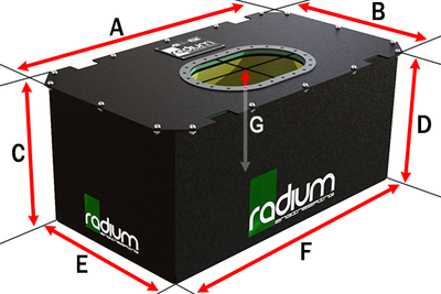 Radium fuel cell with FCST-X surge tank installed, Tuned By Shawn