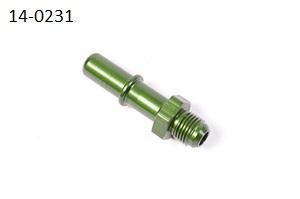 Radium 6AN bulkhead fitting with jam nut, sold by Tuned By Shawn