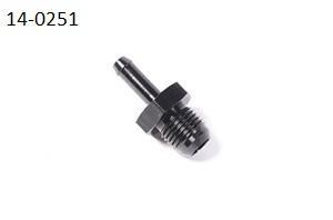 Radium 6AN bulkhead fitting with jam nut, sold by Tuned By Shawn
