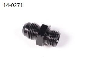 Radium 6AN bulkhead fitting with jam nut, sold by Tuned By Shawn