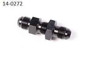 Radium 6AN bulkhead fitting with jam nut, sold by Tuned By Shawn