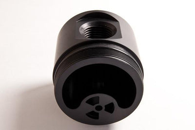 Radium Fluid Lock can in E46 firewall compartment, Tuned By Shawn