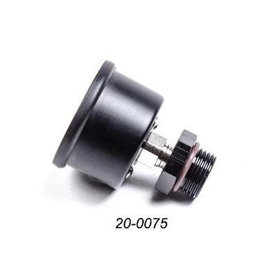 Radium 20-0075 fuel pressure gauge with straight 8AN ORB adapter, Tuned By Shawn