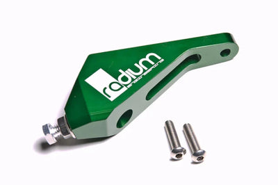 Radium black MC brace on FR-S firewall, Tuned By Shawn