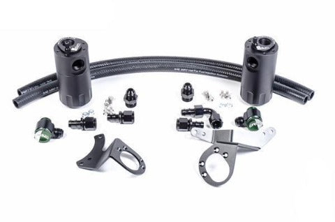 Radium Engineering 11-14 Mustang GT dual catch can kit 20-0324 at Tuned By Shawn