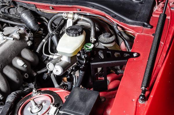 Radium Fluid Lock cans on 2JZ, Tuned By Shawn