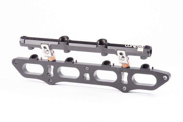 Radium PIK adapter plate between CTR manifold and head, Tuned By Shawn