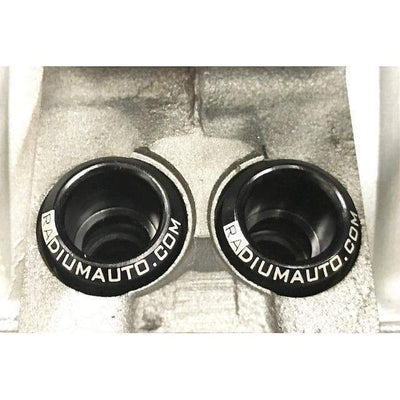 Radium green and black 14mm injector seats, Tuned By Shawn