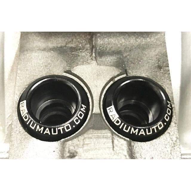 Radium green and black 14mm injector seats, Tuned By Shawn