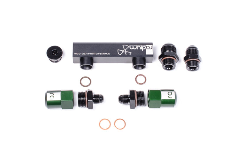 Radium Engineering Bosch check valve manifold 20-0463 at Tuned By Shawn