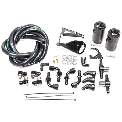 Radium Engineering R32 GT-R dual catch can kit at Tuned By Shawn