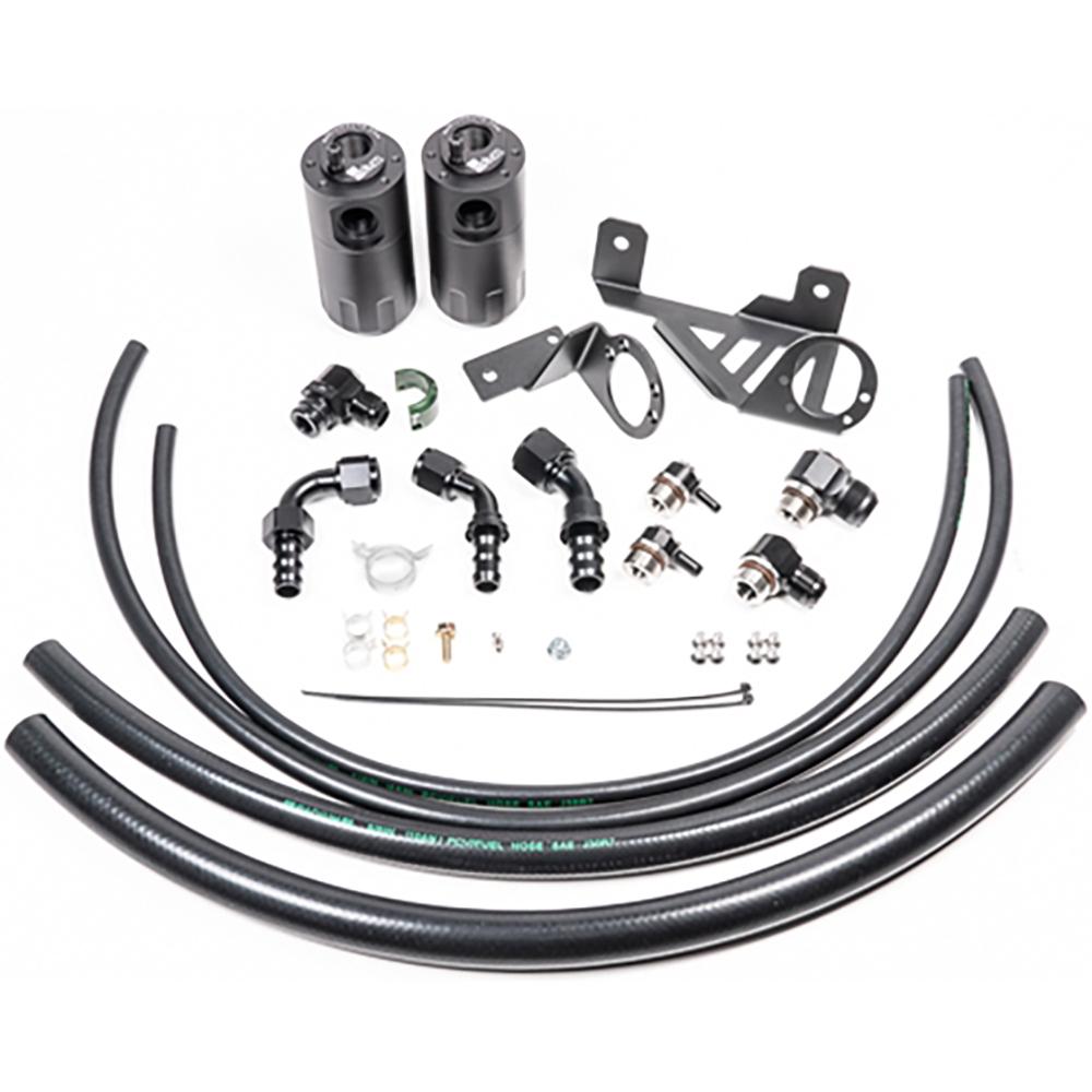 Radium CCV catch can for B58 crankcase vent, sold by Tuned By Shawn