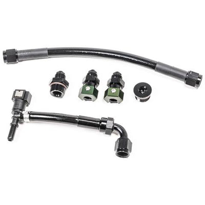 Radium Engineering MK5 Supra fuel rail plumbing kit 20-0753-PK at Tuned By Shawn