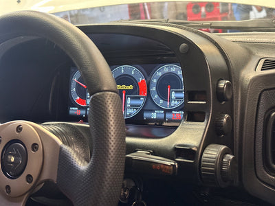 Mazda RX-7 FC Series 4 & 5 1985-1992 Haltech iC-7 / uC-10 dash mount by Mako Motorsport